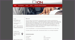 Desktop Screenshot of dion-management.de